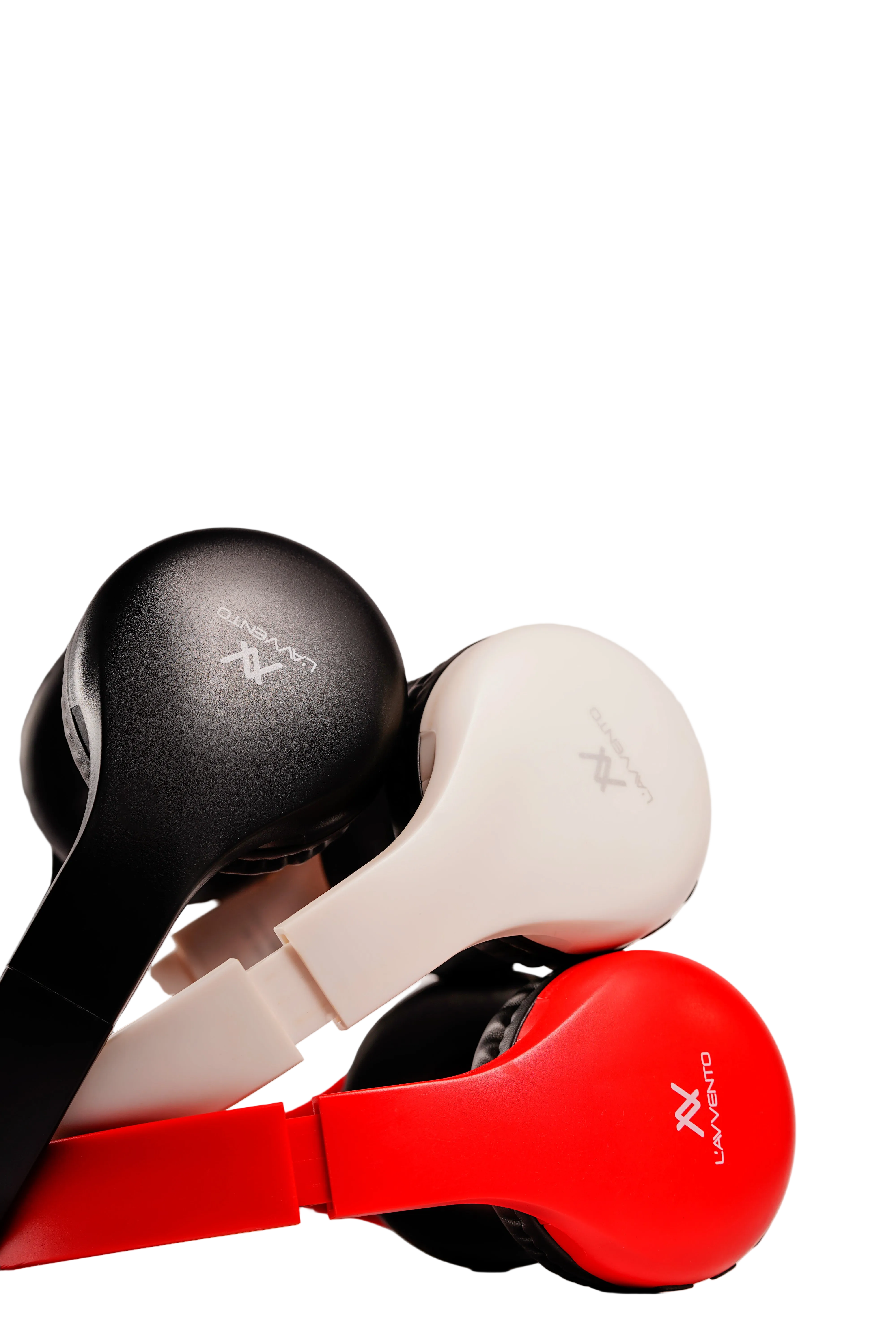 L'avvento Bluetooth Headphone , with Stereo plug , With 40mm Speaker Driver Battery Polymer Li-lon:300mAh  - Red