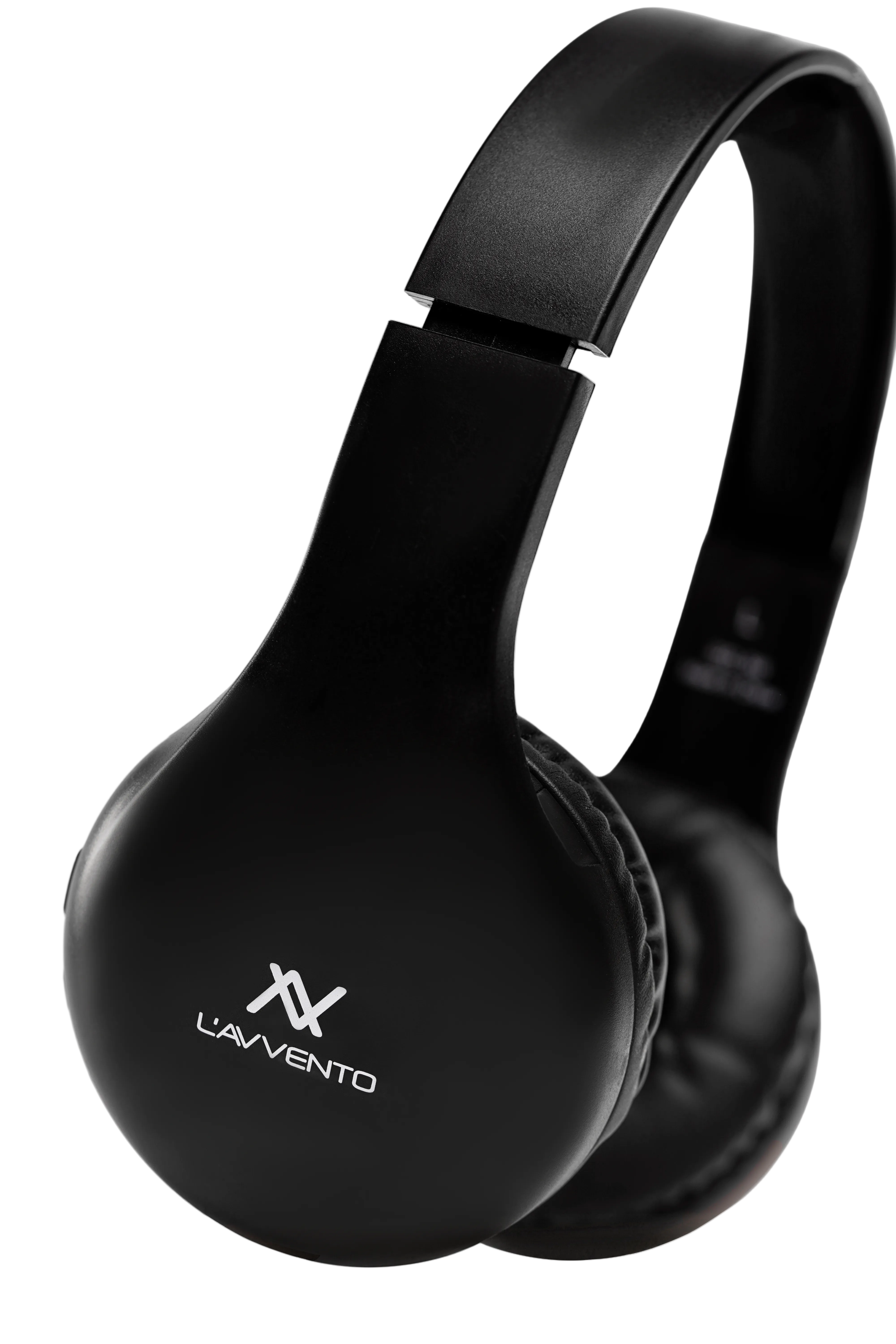 L'avvento Bluetooth Headphone , with Stereo plug , With 40mm Speaker Driver Battery Polymer Li-lon:300mAh  - Black