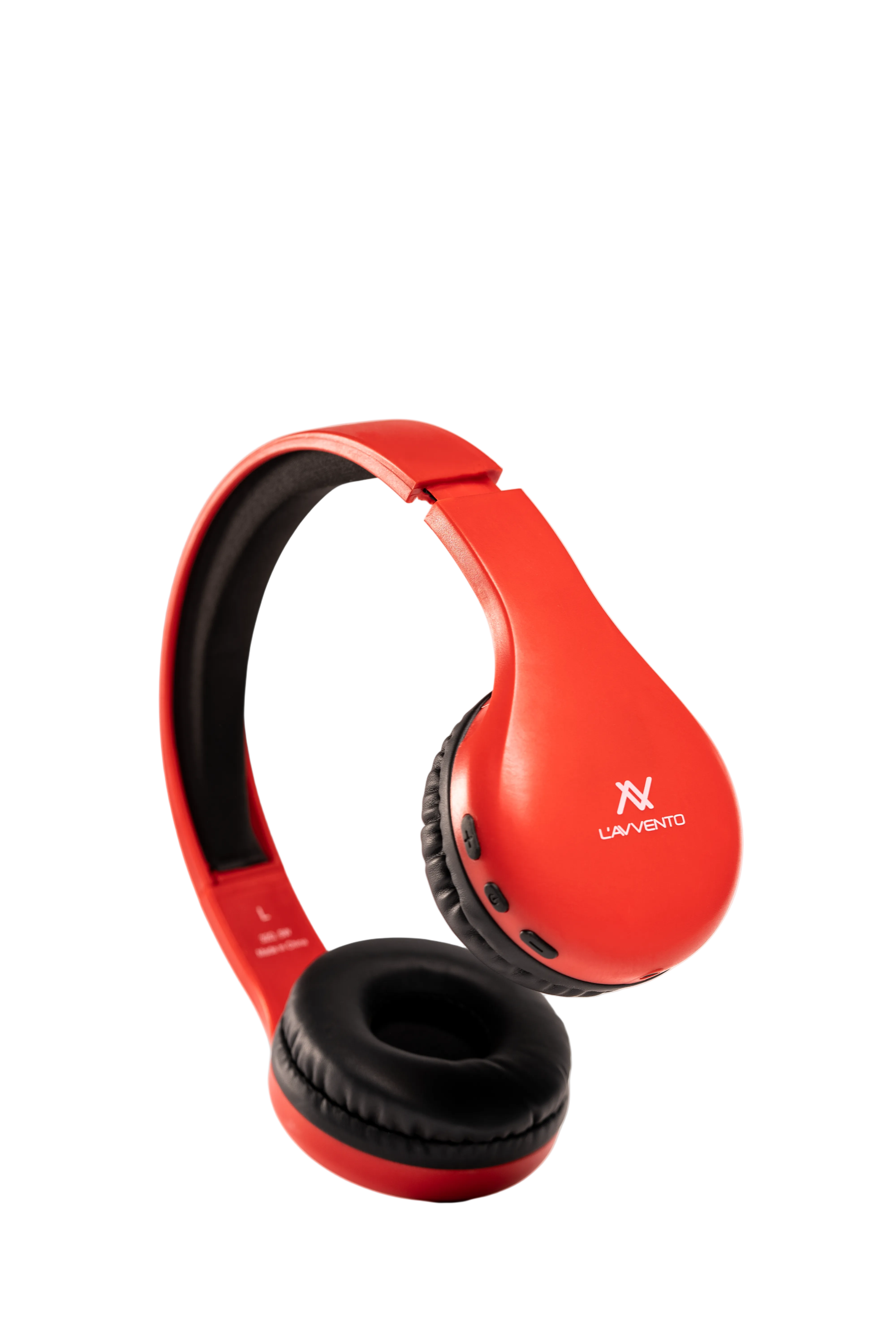 L'avvento Bluetooth Headphone , with Stereo plug , With 40mm Speaker Driver Battery Polymer Li-lon:300mAh  - Red