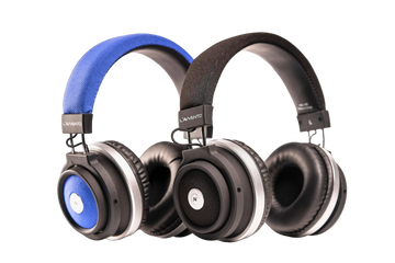 L'avvento Wireless Headphone, Bluetooth 5.0 Headphone,With Metal band and 40mm Speaker size, Padded Leather headband And PU earmuffs. purple