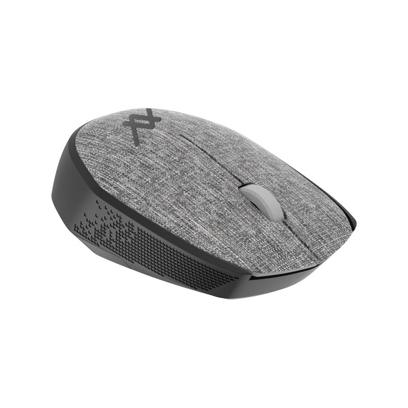 L'avvento Fabric Mouse, 1200 DPI, Battery included, Gray