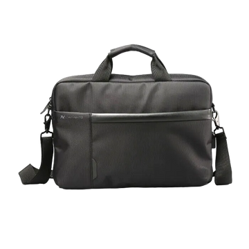 L'avvento Laptop Office Bag, 15.6" Black with L'avvento linning with USB socket at side, With two bubble padding at two corner, With Laptop compartment