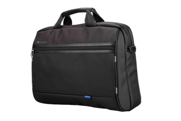 L'avvento Laptop Office Bag, 15.6" Black with L'avvento linning, With two bubble padding at two corner, With Laptop compartment
