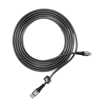 L'avvento Flexible And  heave duty - Metal MFI Type-C to Lightning Cable, 1M