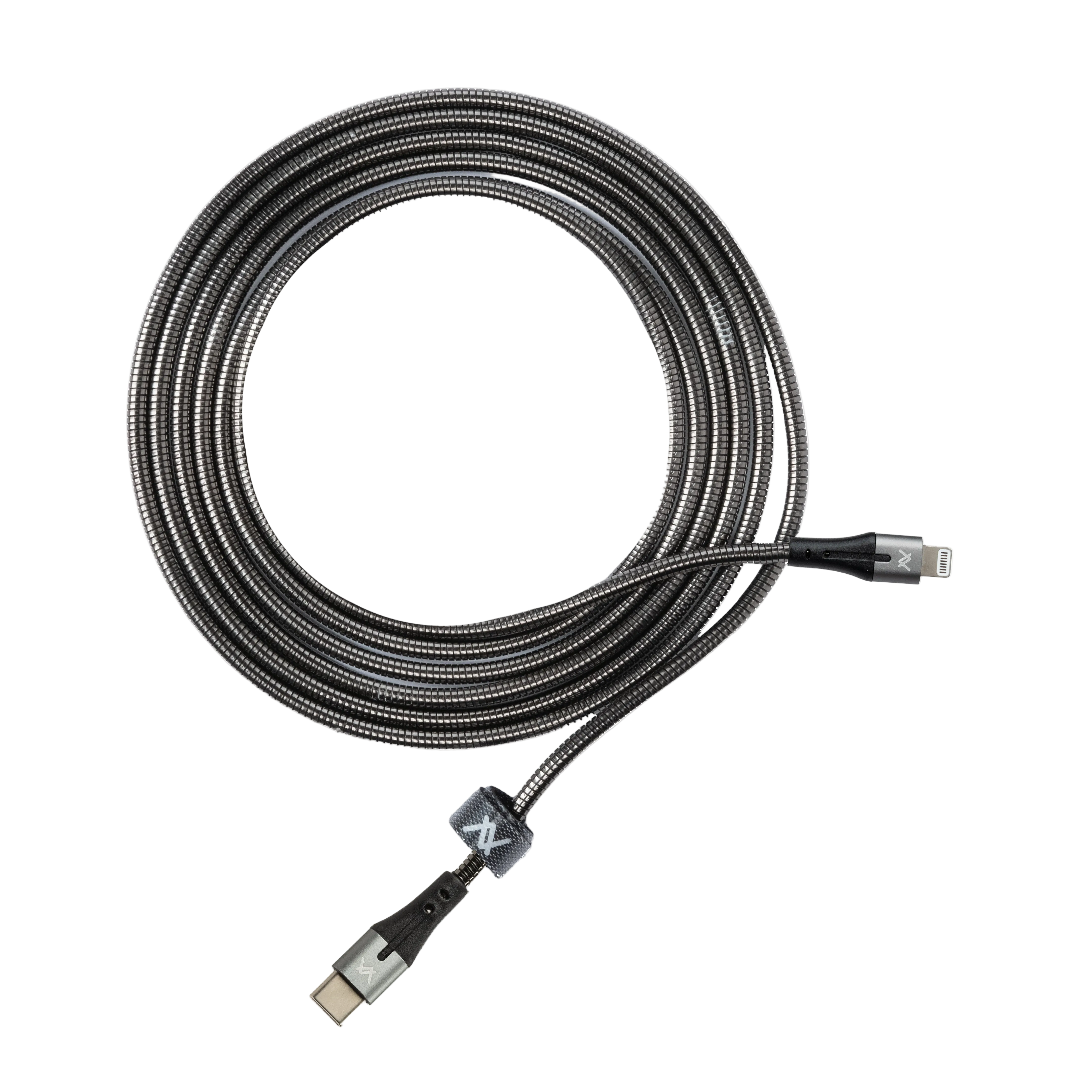 L'avvento Flexible And  heave duty - Metal MFI Type-C to Lightning Cable, 1M