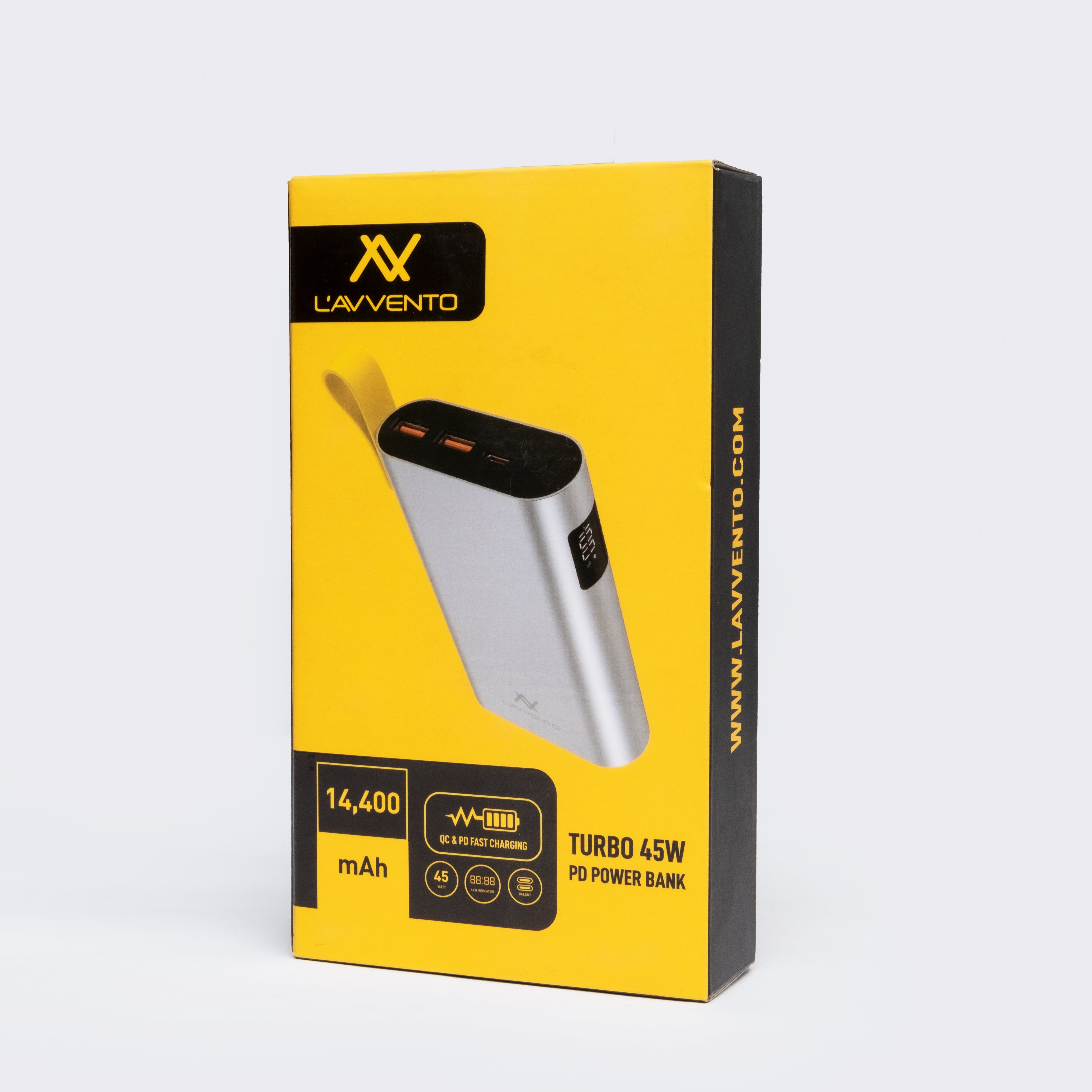 L'AVVENTO Power Bank 15000 mAh,