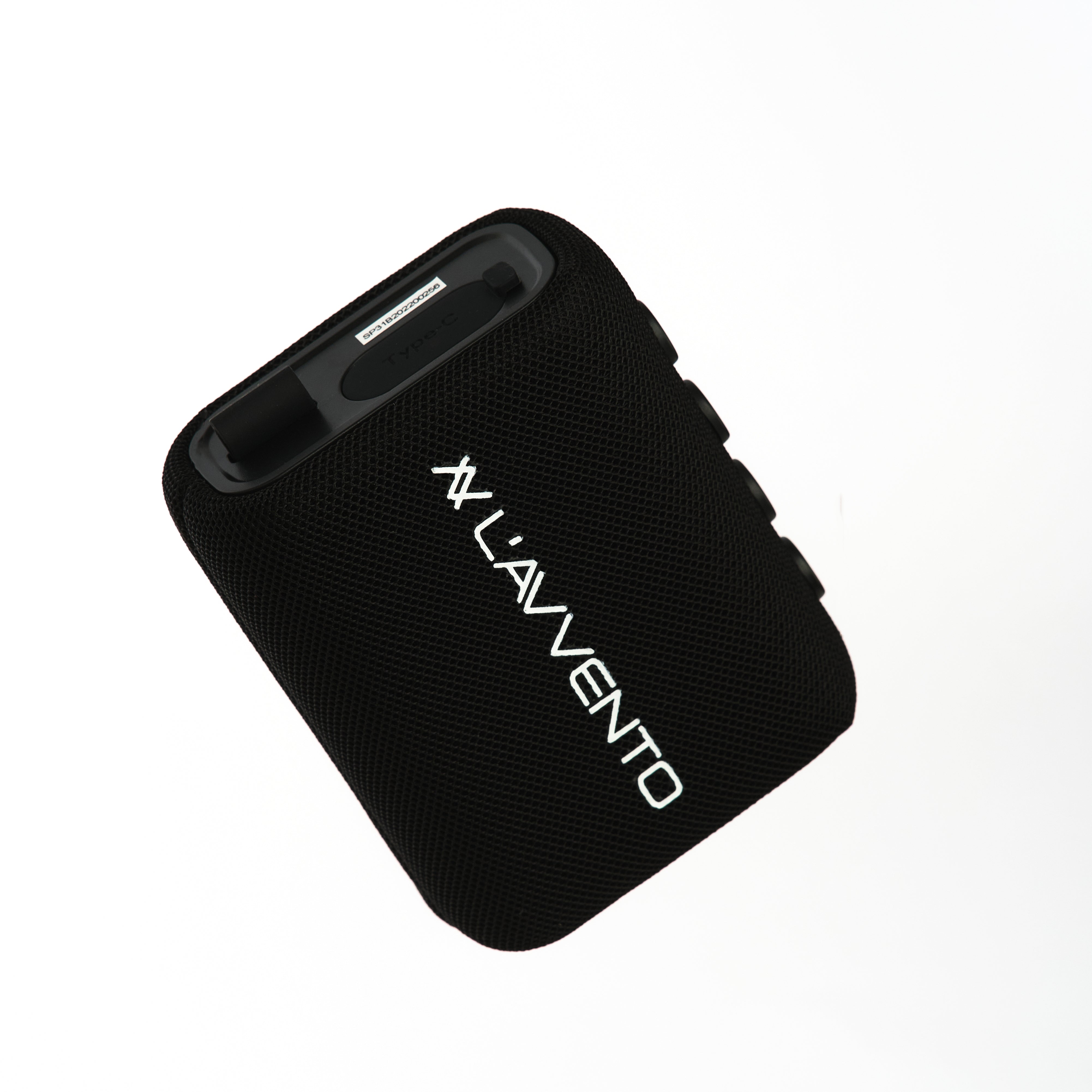 L'avvento Waterproof Speaker IPX7, 5.5W, 1500mAh, TWS, Voice Assistance, Metal Carabiner, Black