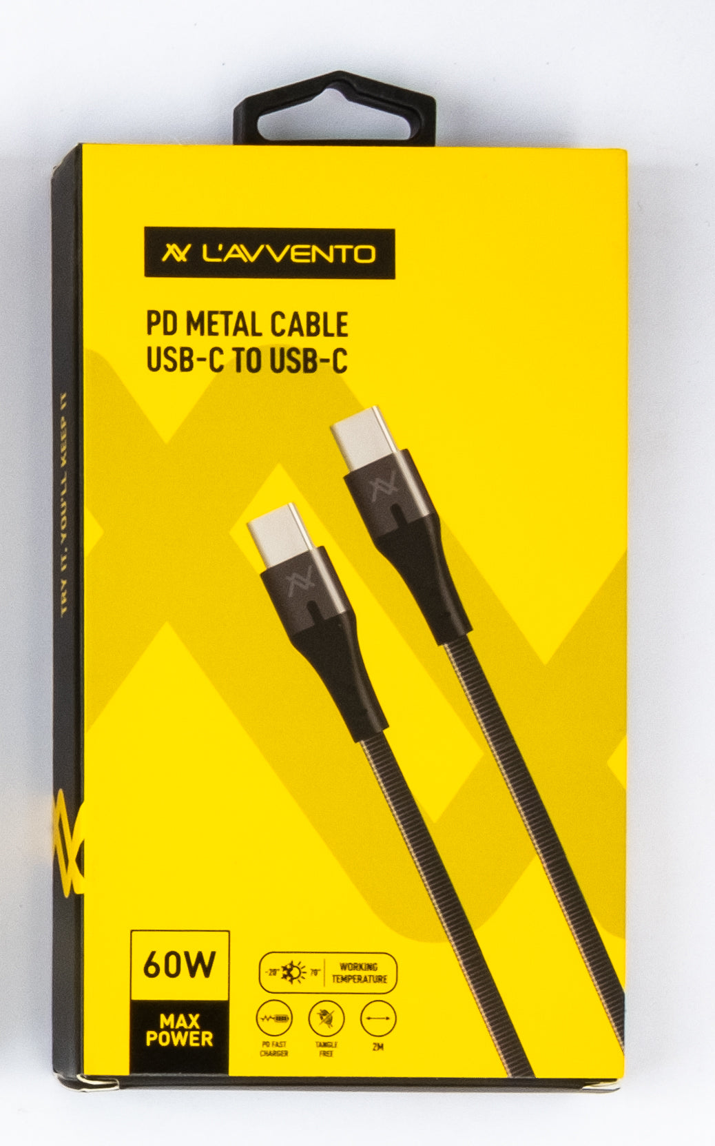 L'AVVENTO Type-C to Type-C Cable,