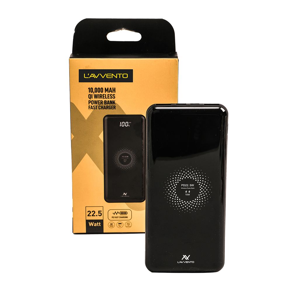 L'AVVENTO QI Wireless Power Bank,