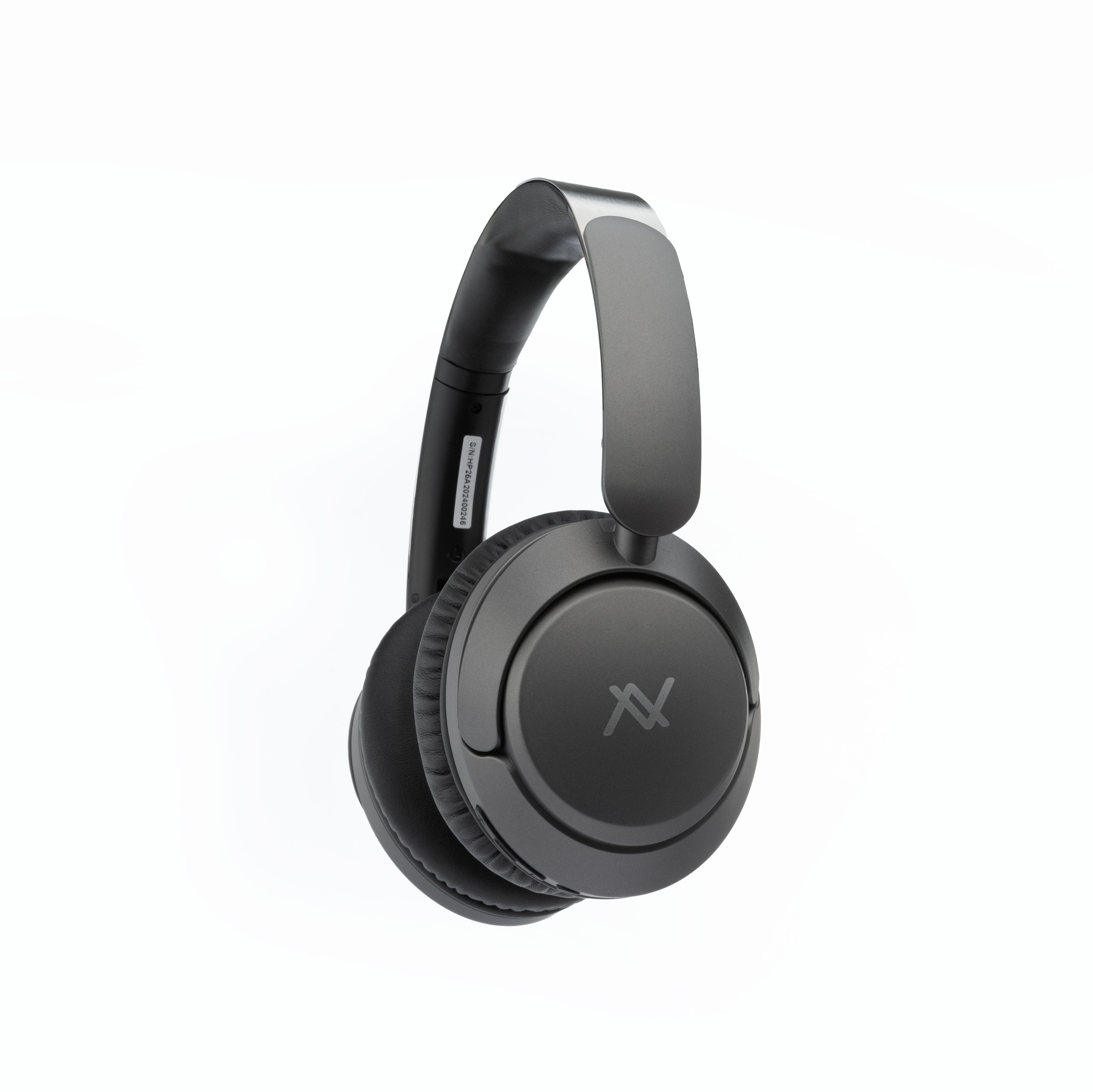 L'avvento ANC Wireless Headphone, Bluetooth 5.3, Battery 300 MAh, Gray