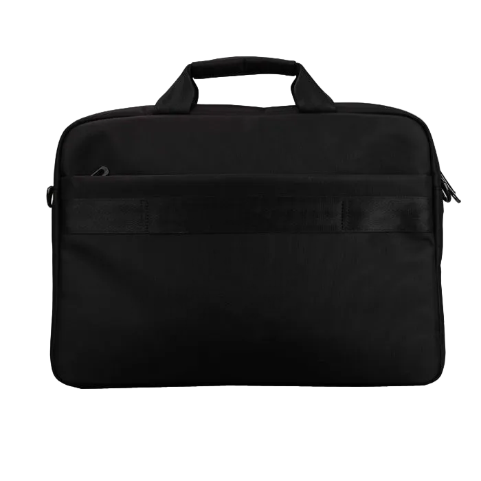 L'avvento Laptop Office Bag, 15.6" Black with L'avvento linning, With two bubble padding at two corner, With Laptop compartment