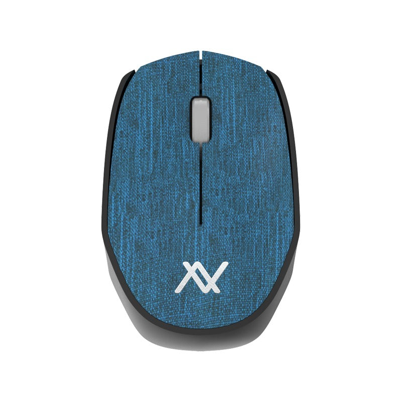 L'avvento Fabric Mouse, 1200 DPI, Battery included, Blue