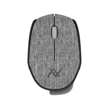 L'avvento Fabric Mouse, 1200 DPI, Battery included, Gray