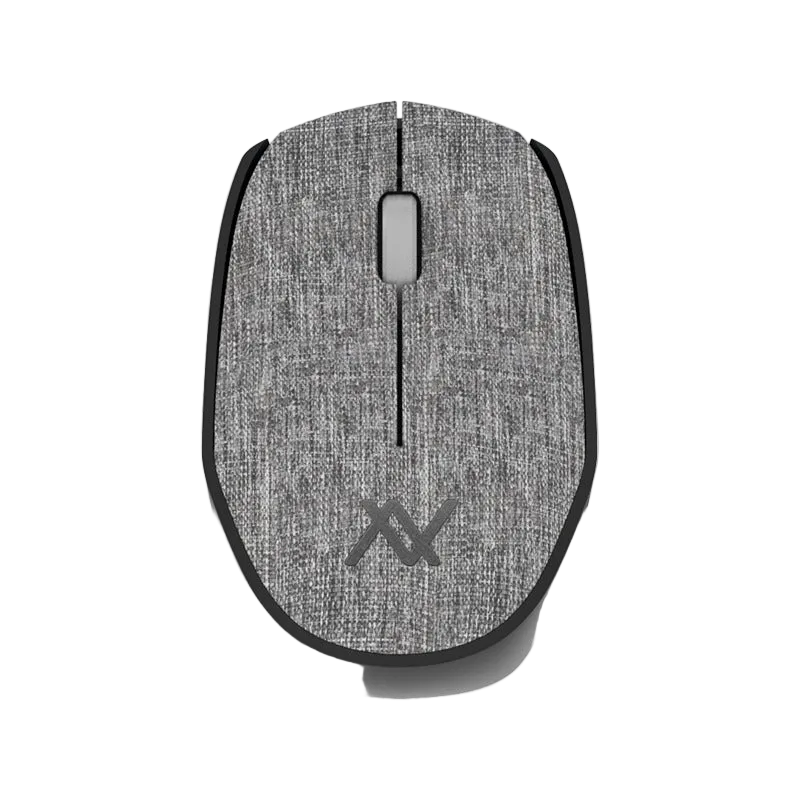 L'avvento Fabric Mouse, 1200 DPI, Battery included, Gray