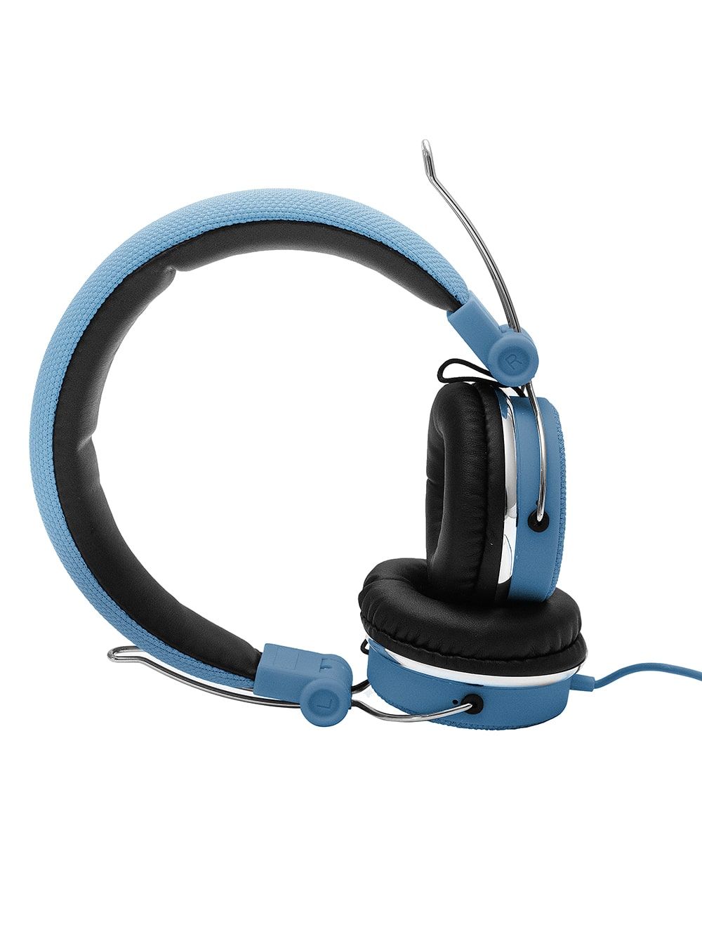 L'avvento Headphone , New Design 3.5mm Stereo Golden plug and High Quality 1.5M cable, With 40mm Speaker Driver - Blue