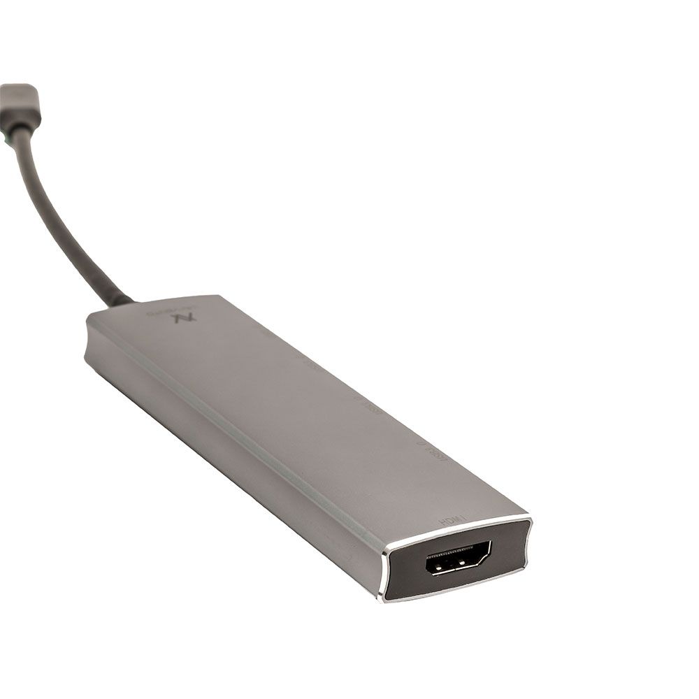 L'avvento Type-C Hub 5in 1, 3 USB 3.0, HDMI 4K, 87W PD Power Output